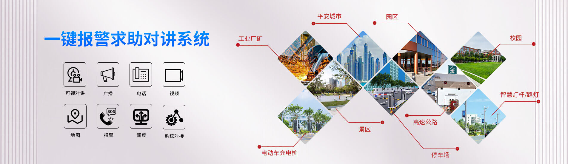 一键报警求助对讲